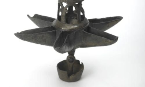 Jewish sabbath lamp_ Hanging lamp _ London Museum